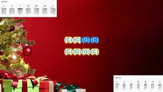 Holly Jolly Christmas by Michael Buble play along with scrolling guitar chords and lyrics
