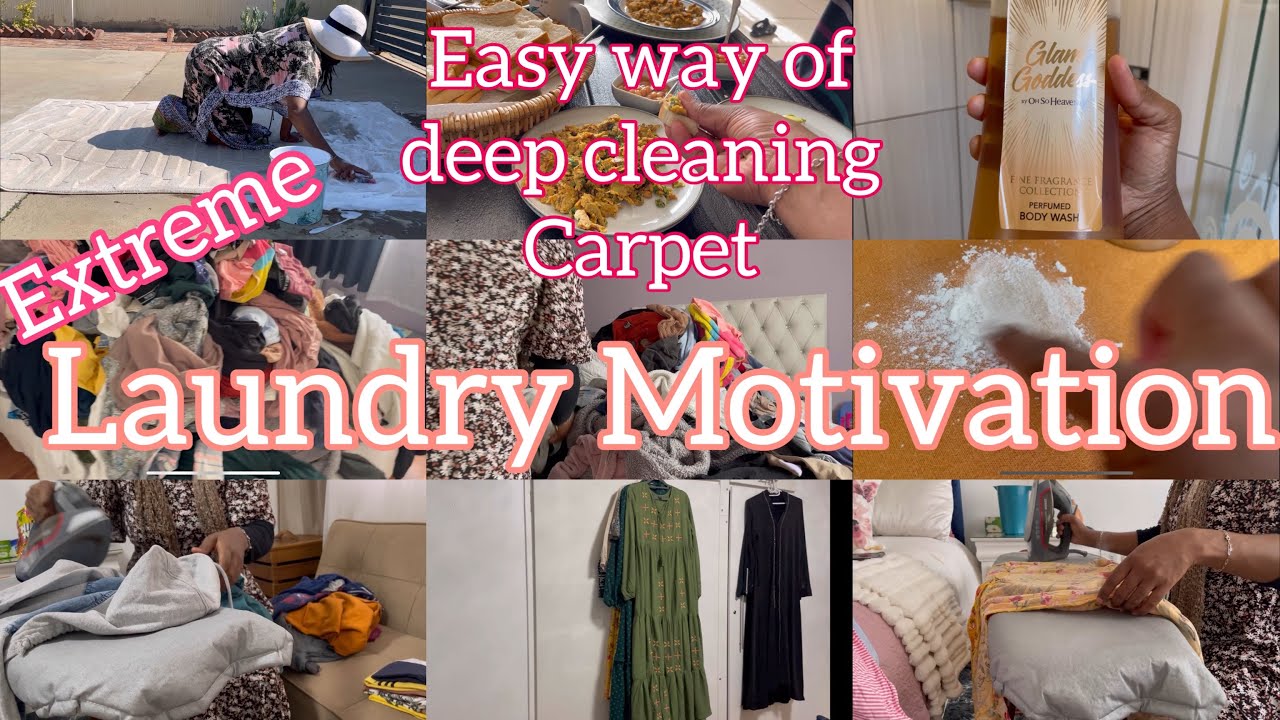 How To Deep Clean Carpet Without A Machine At Home Laundry Routine 