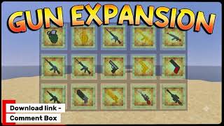 Gun Expansion Addon MCPE/Minecraft Bedrock Edition (26.X, 1.21+) screenshot 4