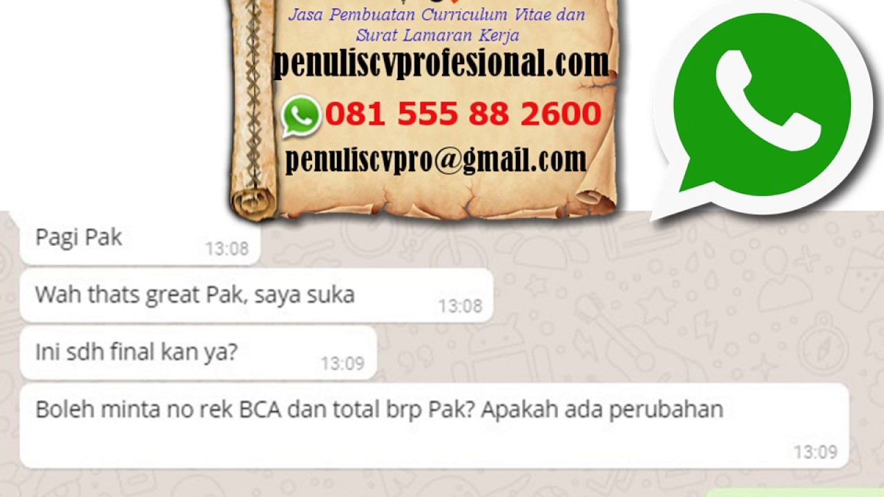 WA 081555882600 Testimoni Kepuasan Pelanggan Jasa ...