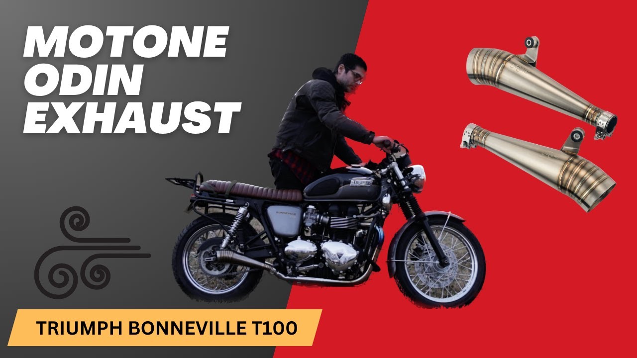 Motone Odin Exhaust I Triumph Bonneville | Pt. 1 of 2 - YouTube