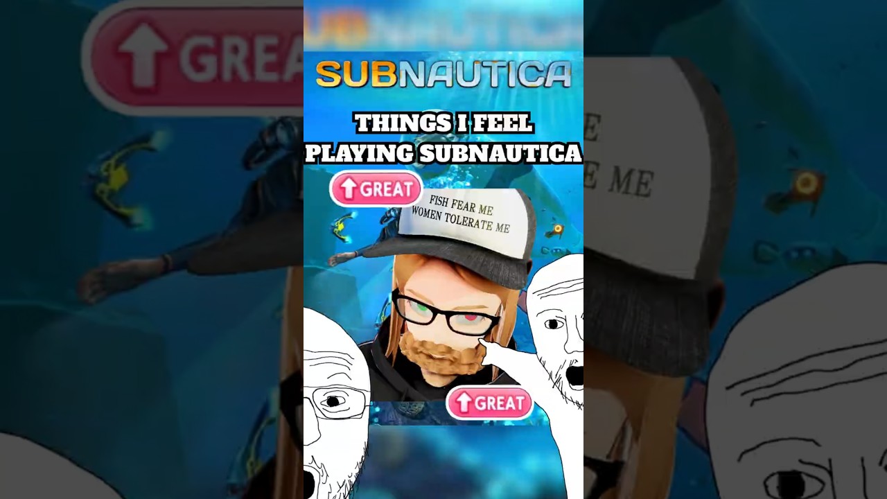 Subnautica But I'm 𝓯𝓻𝓮𝓪𝓴𝔂