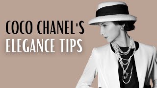 Enhance Your STYLE with COCO CHANEL's Lessons of ELEGANCE | How to be ELEGANT