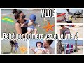 🤪Llevamos a NUESTRO BEBÉ a la playa en Israel  Herzliya *POR PRIMERA VEZ! Amuzkis vlogs, 15-08-21