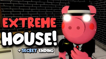 How to ESCAPE Extreme House in An INTERACTIVE Piggy RP! (+ Secret Ending)
