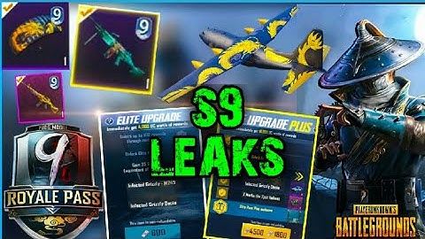 SEASON 9 ROYAL PASS LEAKS : NEW EMOTE, OUTFITS, GUNS AND REWARDS ( PUBG MOBILE )