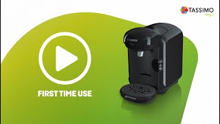 TASSIMO VIVY - First Use & Setting Up Your New Machine screenshot 3