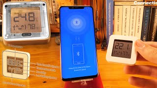 Xiaomi Mi Temperature and Humidity Monitor 2  - Showcase & Pair to Phone