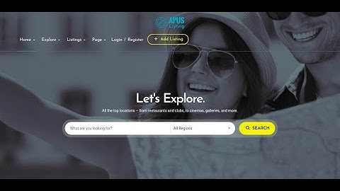 ApusListing - Directory Listing WordPress Theme | Business Listing Website Theme