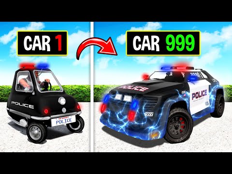 Upgrading WORST to GOD POLICE CAR in GTA 5!