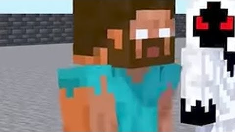 HELP Herobrine Throw SPEAR VS Entity VS Notch #herobrine #minecraft #shorts #entity