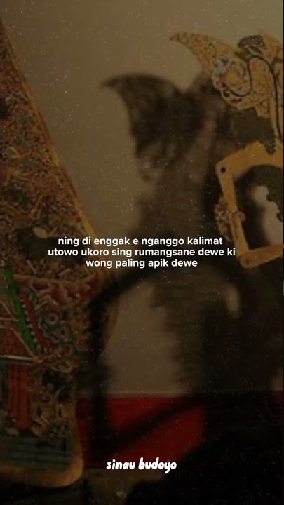 wejangan semar ki seno