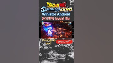 Dragon Bal Z Sparking Zero 60 FPS boost file Winlator Android #dynamicblack #dragonballsparkingzero