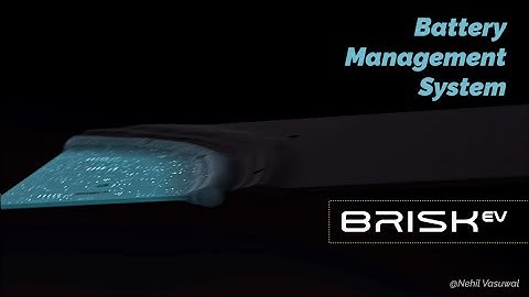 Brisk EV Battery Management System 3D Animation | Blender & DaVinci Resolve