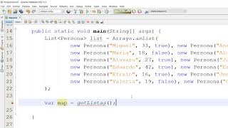 Agrupar objetos con programacion funcional en Java