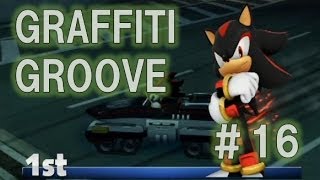 レース実況bywf ソニック オールスターレーシング Transformed 16 Frozen Valley グラフィティグルーブ Graffiti Groove コース 攻略 シャドウ Youtube