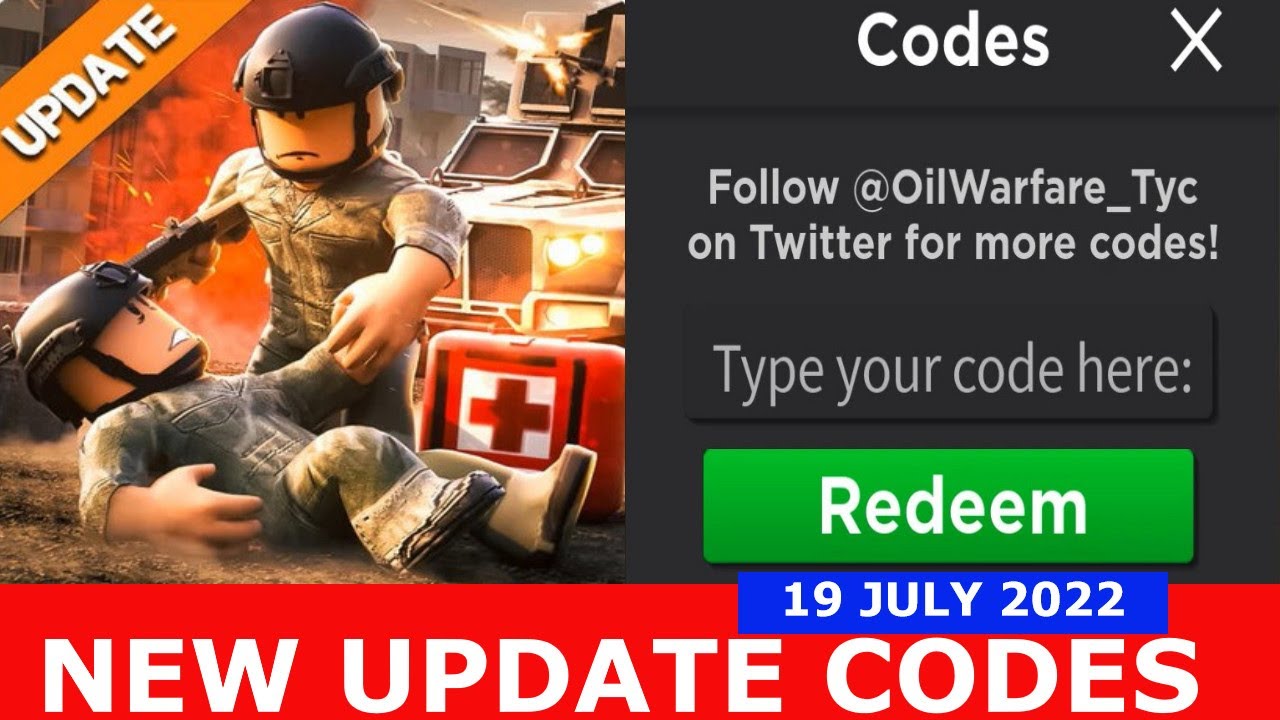 Roblox Oil Warfare Tycoon Codes (December 2023)