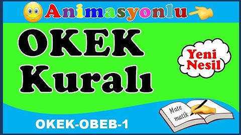 OKEK NASIL BULUNUR ? | OKEK OBEB KONU ANLATIMI