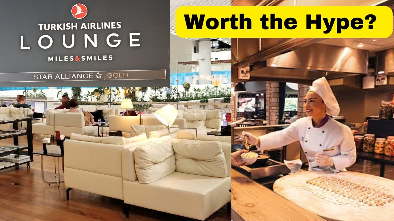 Turkish Airlines Miles & Smiles Lounge Review ✈️ Istanbul Airport (IST) – Worth It?
