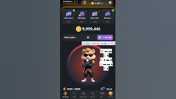 Hamster Kombat Daily Cipher Morse Code 22 August 2024