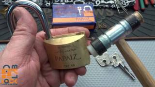 (940) Brazilian Papaiz Cross Padlock from Andre