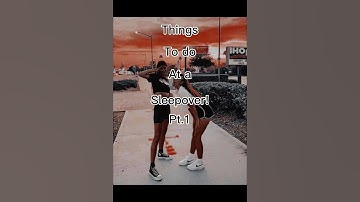Thumbnail of Things to do at a sleepover pt.1! ✨🌸