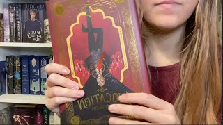 ASMR Book Review & Mini Haul | Spine Tapping, Scratching, Soft Speaking