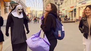 Nun Prank 2022! Crazy Reactions!