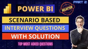 Power BI Scenario Based Questions with Solution | Top Interview Questions | #powerbi #dataanalyst