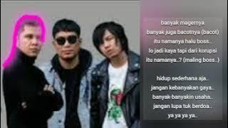 [Lirik] HALU BOSS - Armada