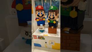 Giant LEGO Super Mario and Luigi in New York City #lego #bricks #supermario #nyc