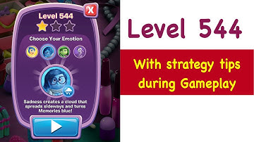 Inside Out Thought Bubbles Level 544 Tips and Strategy Gameplay Walkthrough No Boosters