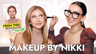 NIKKI LA ROSE Does My Makeup Using Her New Brushes!