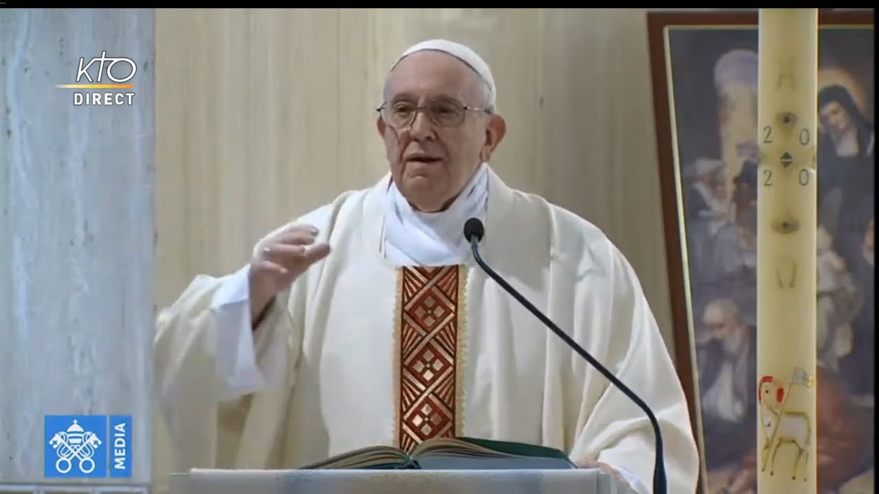 Messe du pape François du 09 mai 2020 - YouTube