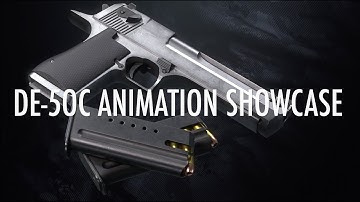 Unreal Engine 5 FPS Animation Showcase - DE50C Pistol