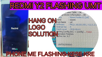 Redmi y2 hang on logo solution |Redmi y2 flashing | #redmiy2 Redmi y2 flashing error ple subscribe 🙏