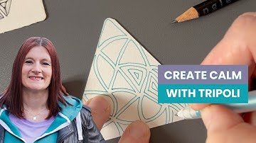 Tripoli Tangle Step by Step | Zentangle® Tutorial