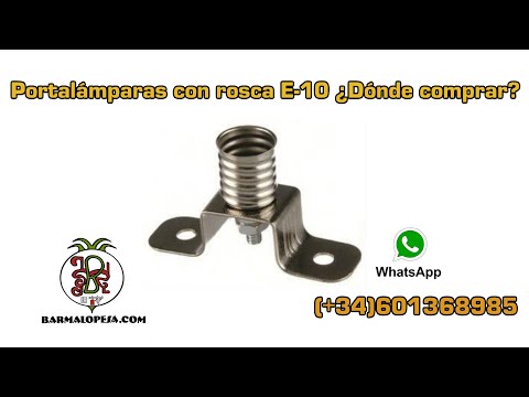 Portalámparas Mignonette Rosca E 10 ¿Dónde comprar? ?