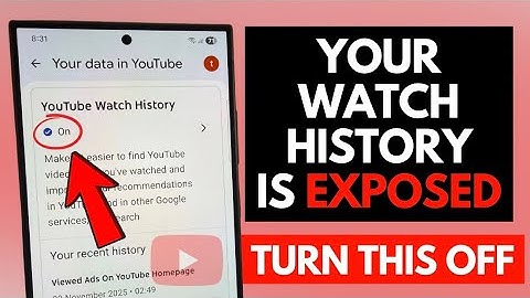 YouTube Is TRACKING EVERYTHING You Watch — TURN THIS OFF!