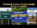 Strange & Silly Place Names in U.S. and Canada