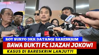 🔴KONFERENSI PERS ROY SURYO CS DI BARESKRIM POLRI❗️BAWA BUKTI BARU IJAZAH JOKOWI?!