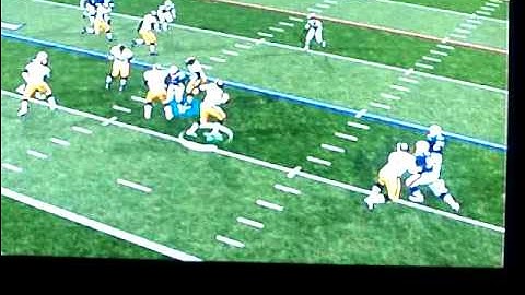 ESPN NFL 2K5 plays: Diving Interception