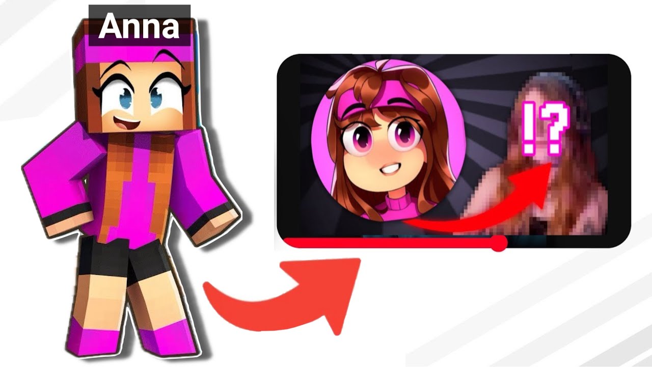 La VRAI identité de Anna Minecraft a été devoilé ? - YouTube