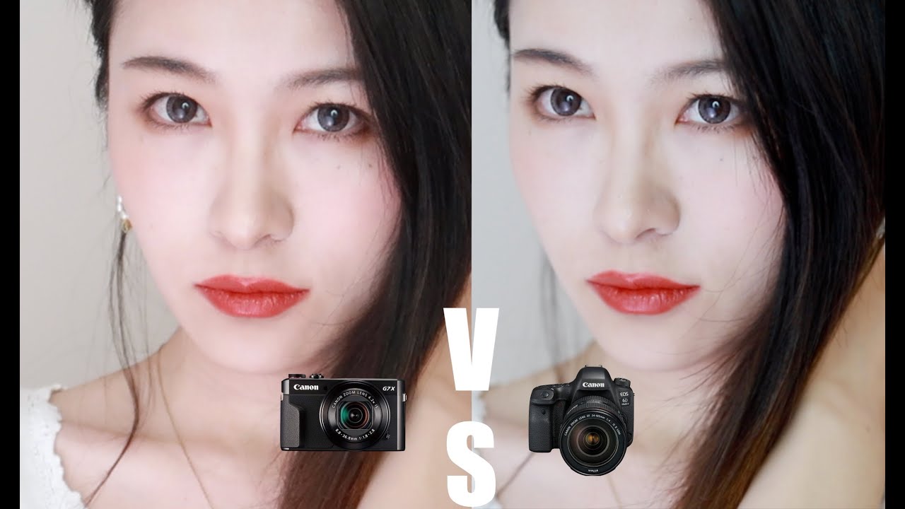 高清实拍画质对比 | Canon G7X Mark II 真不能用来拍美妆吗?| MUFE漆光唇釉试色