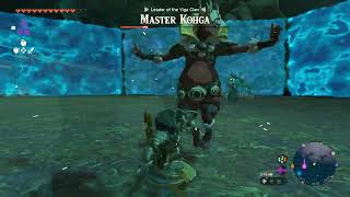 Fighting Master Kogha for the First time in TOTK