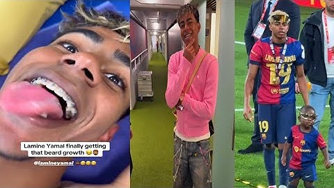 Lamine Yamal Funny moment with Teammates,Family 😂 part 1 #lamineyamal #fyppp #funny #football