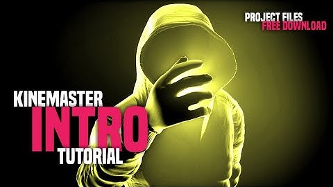Anonymous boy  intro - Kinemaster | Tutorial - Aaron Techvision | Materials in Description