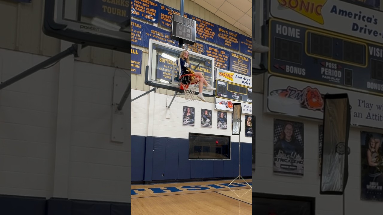 That’s one way to get on the rim! Southside 