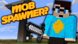 Building my FIRST MOB SPAWNER! | Minecraft - Part 4