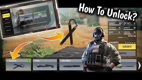 * FREE * How To Unlock Nunchucks In Call Of Duty Mobile | Hand To Hand Combat Seasonal Event CoDM